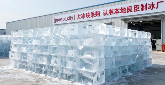 南京溧水区大冰块采购 认准本地良臣制冰厂