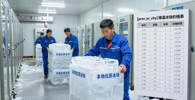 南京溧水区降温冰块多少钱一吨?本地制冰厂报价来了
