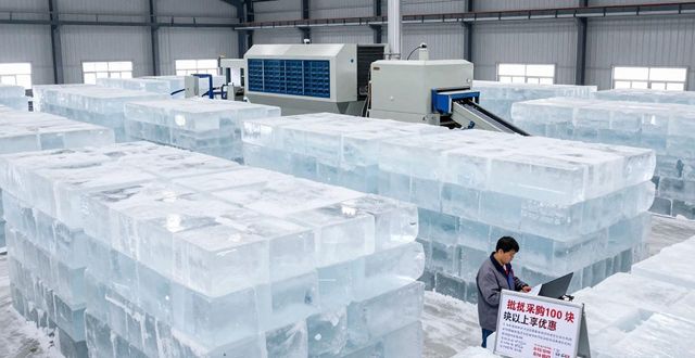 南京溧水区大冰块价格多少 良臣制冰厂报价参考